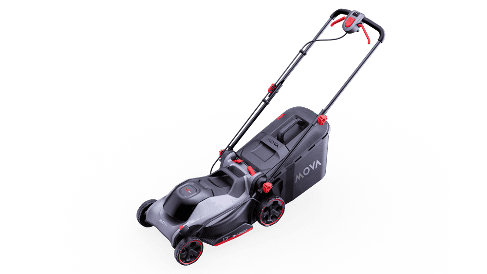 MOVA 40V Brushless 38cm akkumulátoros fűnyíró szett (2 x 4Ah akkumulátor & 6A Dual-port töltő) / GL415