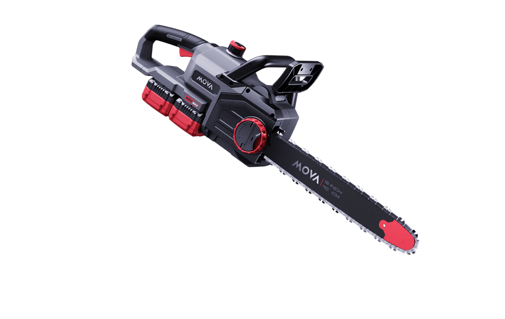MOVA 40V 40cm Brushless láncfűrész szett (2 x 4.0 Ah akkumulátor és töltő) / GC416