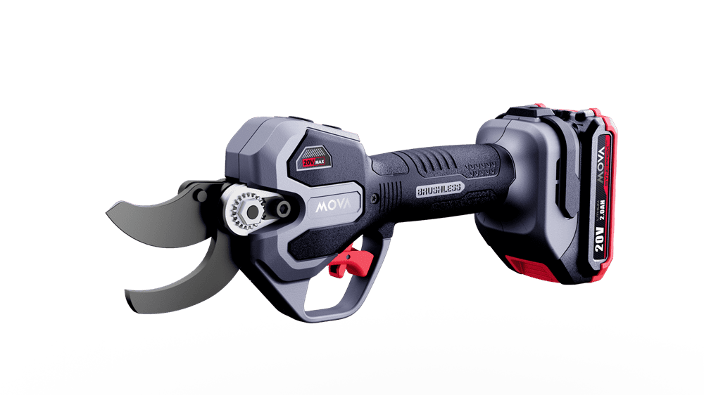 MOVA 20V Brushless 38mm akkumulátoros metszőolló szett (2.0 Ah akkumulátor & 2A töltő) / GPS201