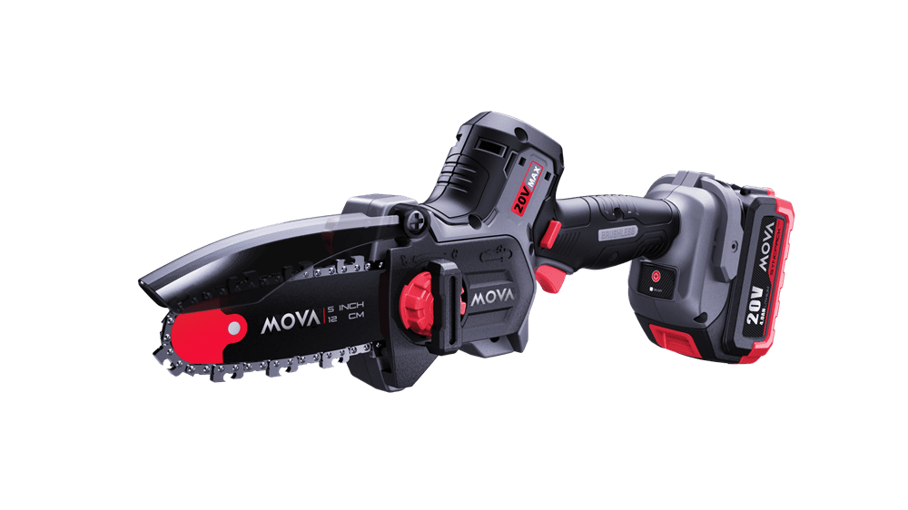 MOVA 20V Brushless 12mm ágfűrész szett (2.0 Ah akkumulátor & 2A töltő) / GC205