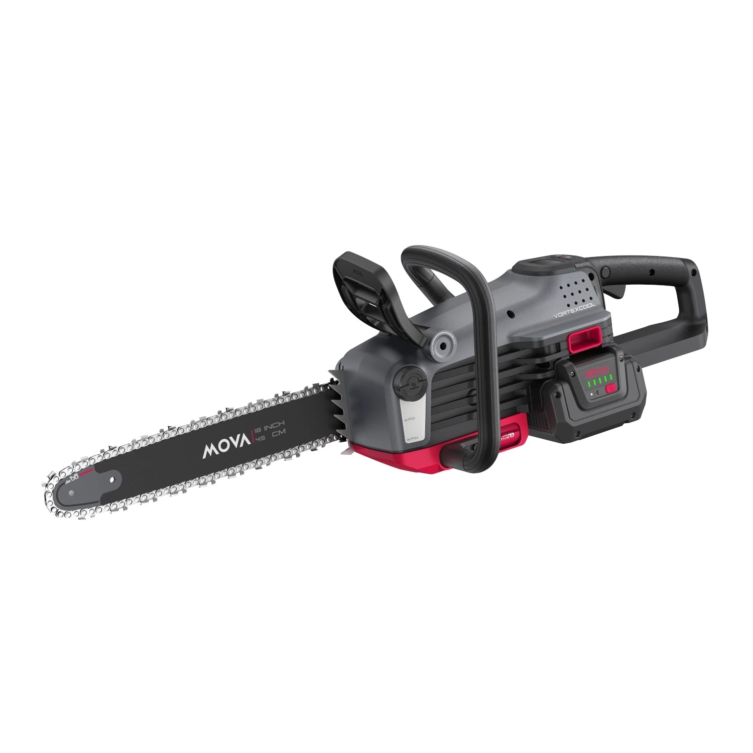 MOVA 60V Brushless 45cm láncfűrész szett (5.0Ah akkumulátor & töltő) / GC618