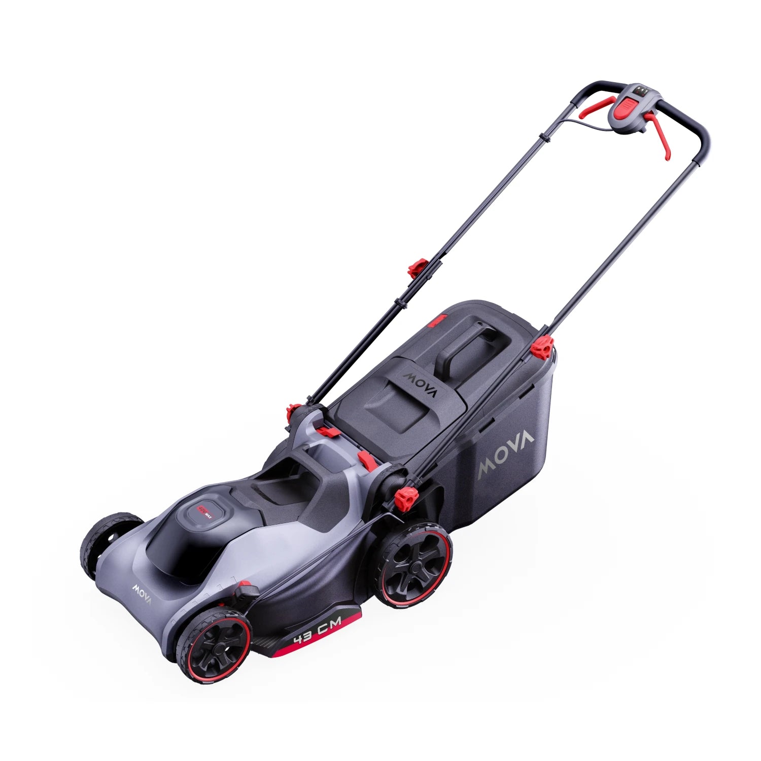 MOVA 40V 43cm Brushless akkumulátoros fűnyíró szett (2 x 4.0Ah akkumulátor & töltő) / GL417